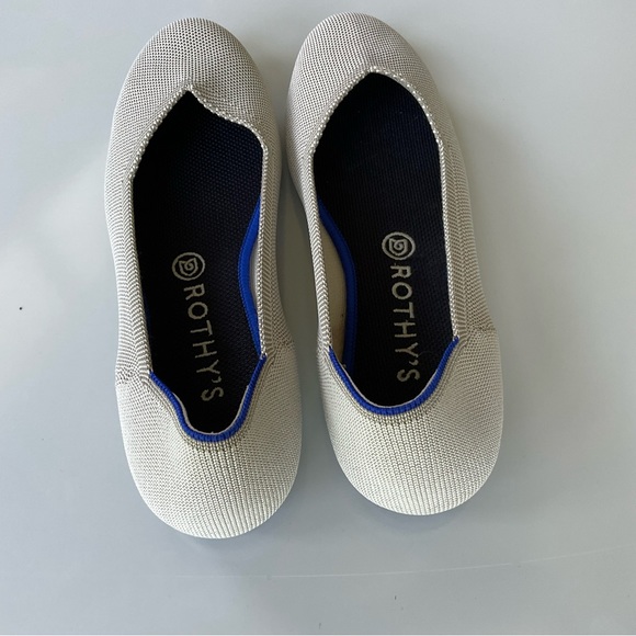 Rothy’s, size 9, cream flats - Picture 5 of 8
